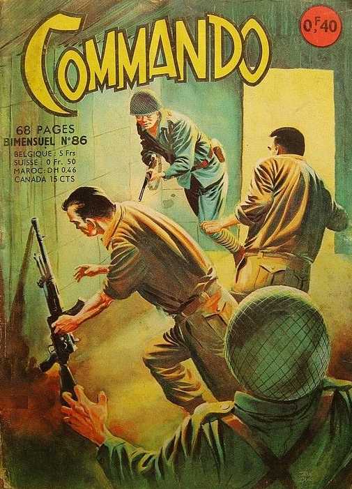 Scan de la Couverture Commando n 86